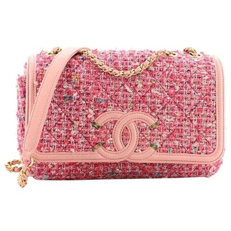 chanel filigree flap bag small